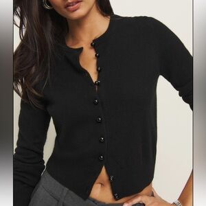 Reformation Caspia Cashmere Cardigan